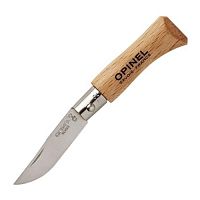 Нож Opinel №2, рукоять из бука